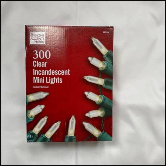 300ct clear Christmas lights incandescent - Picture 2 of 9